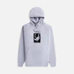 the riddle hooded sweatshirt by parra heather grey - KITH-SHOP