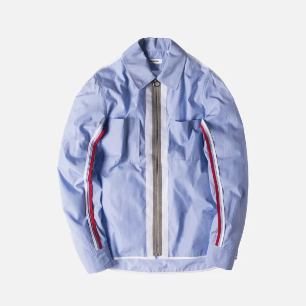 tim coppens blue and white fz shirt jacket - KITH-SHOP