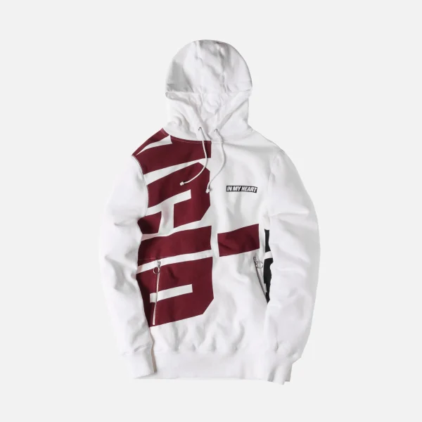 tim coppens white acid wash hoodie - KITH-SHOP