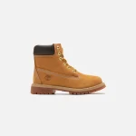 timberland junior 6 premium waterproof wheat boots - KITH-SHOP