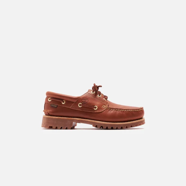 timberland x aim leon dore 3 eye lug boot medium brown - KITH-SHOP