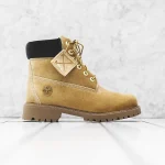 timberland x off white 6 inch camel brown boots - KITH-SHOP