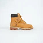 timberland youth 6 premium waterproof wheat boots - KITH-SHOP