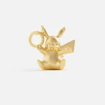 tom wood pikachu happy gold charm pendant - KITH-SHOP