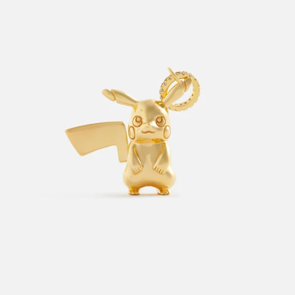 tom wood pikachu shy gold pendant - KITH-SHOP