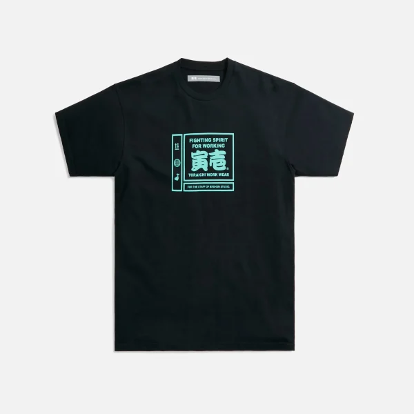 toraichi graphic work tee black - KITH-SHOP