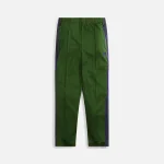 track pants in poly smooth ivy green needles style - KITH-SHOP