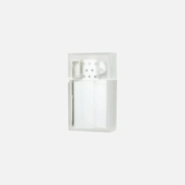 tsubota pearl frosty white hard edge clear lighter - KITH-SHOP