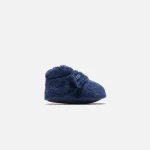 ugg baby bixbee navy plush booties - KITH-SHOP