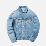 unravel project indigo denim chopped rigid h style jacket - KITH-SHOP