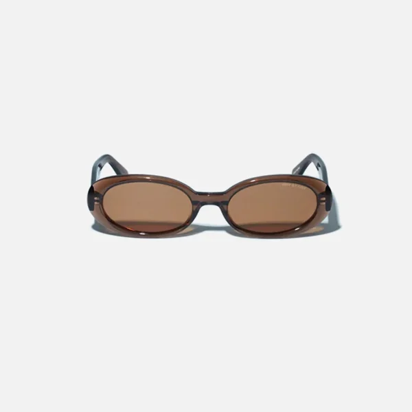 valentina transparent brown framed eyewear by dmy by dmy - KITH-SHOP