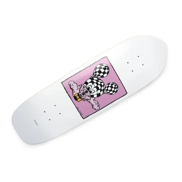 vans mickey mouse 90th anniversary taka hayashi skateboard deck white - KITH-SHOP