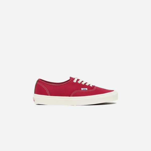 vans og authentic lx canvas suede shoes chili pepper teak - KITH-SHOP