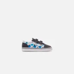 vans old skool v asphalt black and true white sneakers - KITH-SHOP