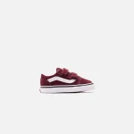 vans toddler old skool v in port royale and true white - KITH-SHOP