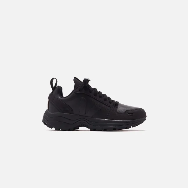 veja x rick owens vegan hiking shoes full black suede with transparent details - KITH-SHOP