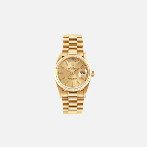 vintage rolex day date 18238 in 18k yellow gold spanish reference - KITH-SHOP