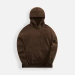 visvim amplus sb hoodie p o n d dark muddy brown - KITH-SHOP