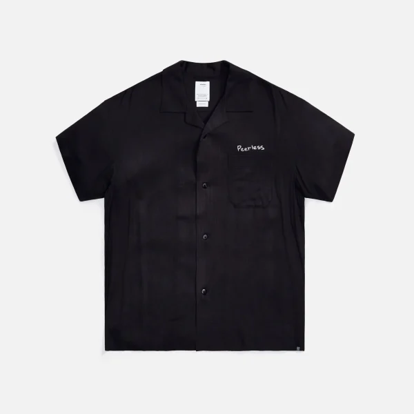 visvim caban shirt in black - KITH-SHOP