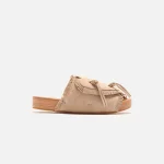 visvim christo shaman folk sandal in light sand - KITH-SHOP