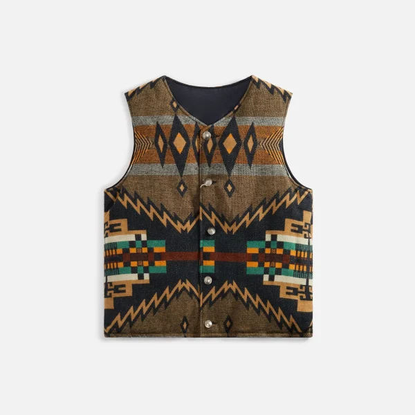 visvim kora down puffer vest black - KITH-SHOP