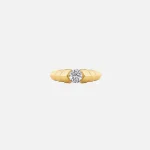 vl cepher arris ring in yellow gold - KITH-SHOP