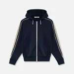 wales bonner navy mantra hoodie - KITH-SHOP