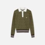 wales bonner selassie olive colored top - KITH-SHOP