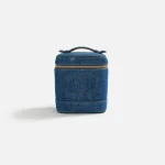 wgaca blue chanel denim vanity bag - KITH-SHOP