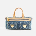 wgaca louis vuitton denim neospeedy bag blue - KITH-SHOP