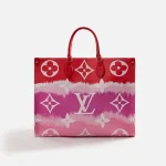 wgaca louis vuitton monogram escale on the go gm tote pink - KITH-SHOP