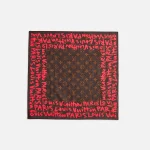 wgaca louis vuitton stephen sprouse scarf pm in pink - KITH-SHOP