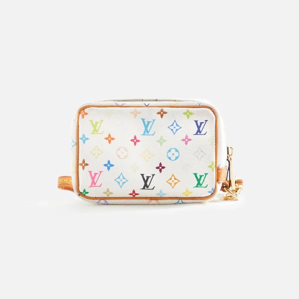 wgaca louis vuitton wapity case white multicolor - KITH-SHOP