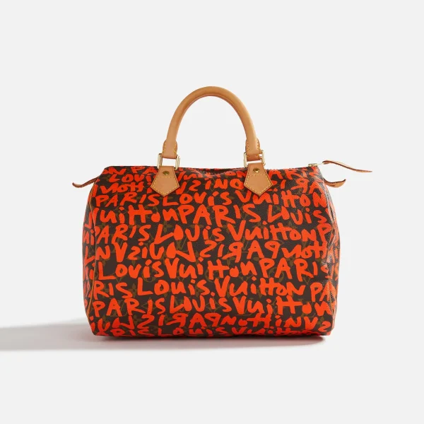 wgaca louis vuitton x stephen sprouse orange speedy 30 - KITH-SHOP