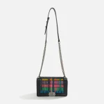 wgaca multicolor vinyl medium boy bag chanel inspired - KITH-SHOP