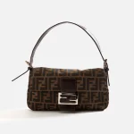 wgaca vintage fendi zucca baguette bag brown - KITH-SHOP