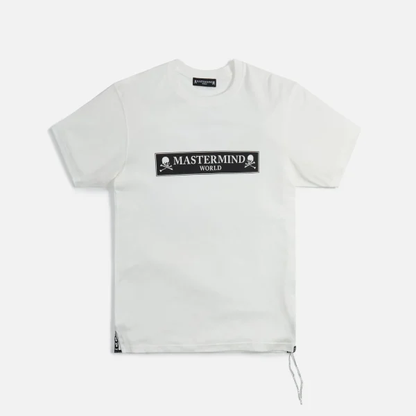 white mastermind box logo t shirt - KITH-SHOP