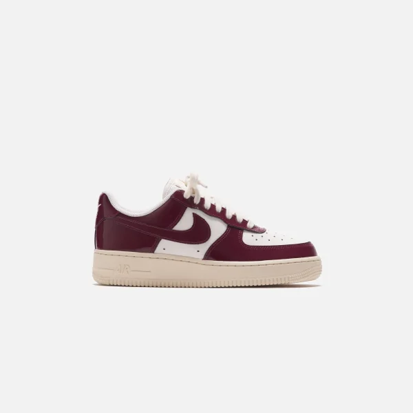 women s nike air force 1 07 lx in red - KITH-SHOP