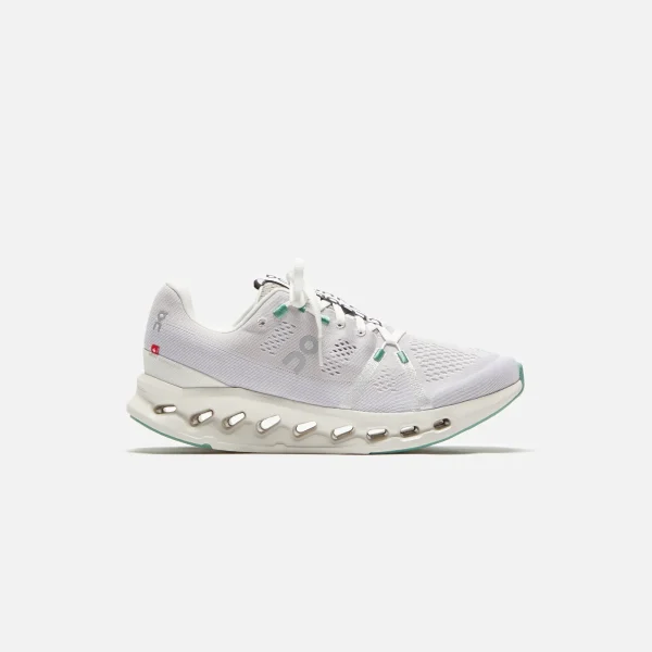 women s on cloudsurfer running shoes pearl ivory - KITH-SHOP