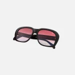 xxl vintage black burgundy gradient sunglasses - KITH-SHOP