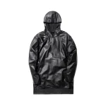 y 3 black leather hoodie - KITH-SHOP