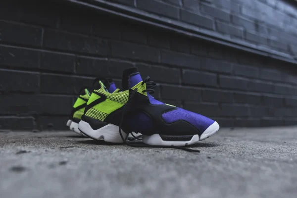 y 3 kohna sneakers purple black yellow - KITH-SHOP