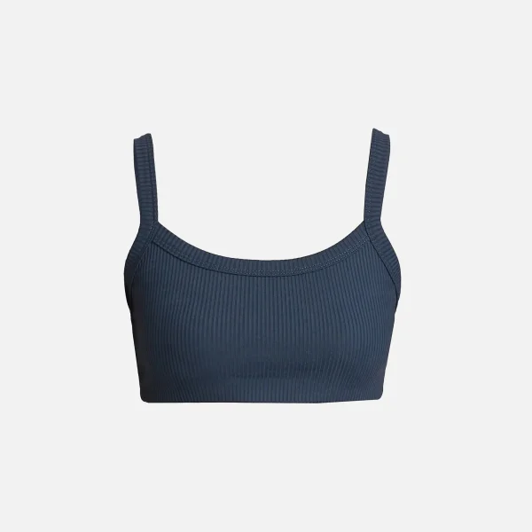 year of ours ribbed bralette 2 0 in navy - KITH-SHOP