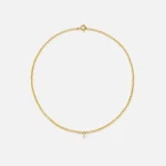 yvonne leon jaseron floating pm necklace in gold - KITH-SHOP