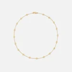 yvonne leon mini donuts diamond necklace in gold - KITH-SHOP