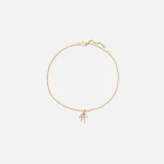 yvonne leon palmier bracelet in yellow gold elegant design - KITH-SHOP